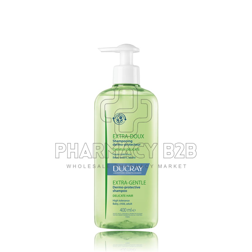 DUCRAY Extra-Gentle Dermo-Protective Shampoo for Delicate Hair Απαλό Σαμπουάν για Συχνό Λούσιμο 400ml