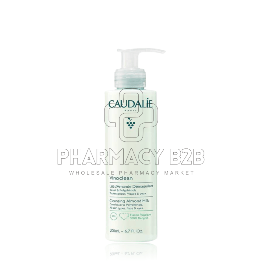 CAUDALIE Vinoclean Cleansing Almond Milk Γαλάκτωμα Καθαρισμού & Ντεμακιγιάζ Προσώπου 200ml CAUDALIE Vinoclean Cleansing Almond Milk Γαλάκτωμα Καθαρισμού & Ντεμακιγιάζ Προσώπου 200ml