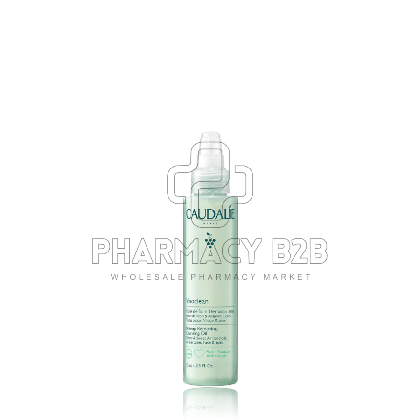 CAUDALIE Vinoclean Makeup Removing Cleansing Oil Λάδι Ντεμακιγιάζ 75ml