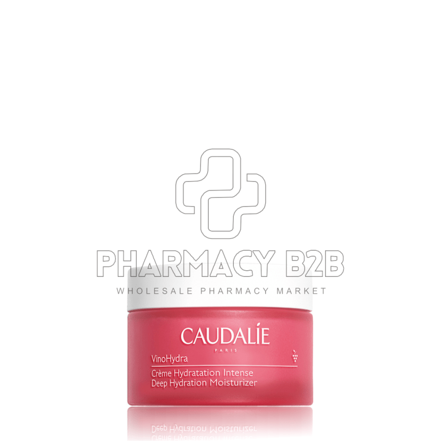 CAUDALIE  VinoHydra Deep Hydration Moisturizer Ενυδατική Κρέμα Προσώπου για Ξηρές & Ευαίσθητες Επιδερμίδες 50ml
