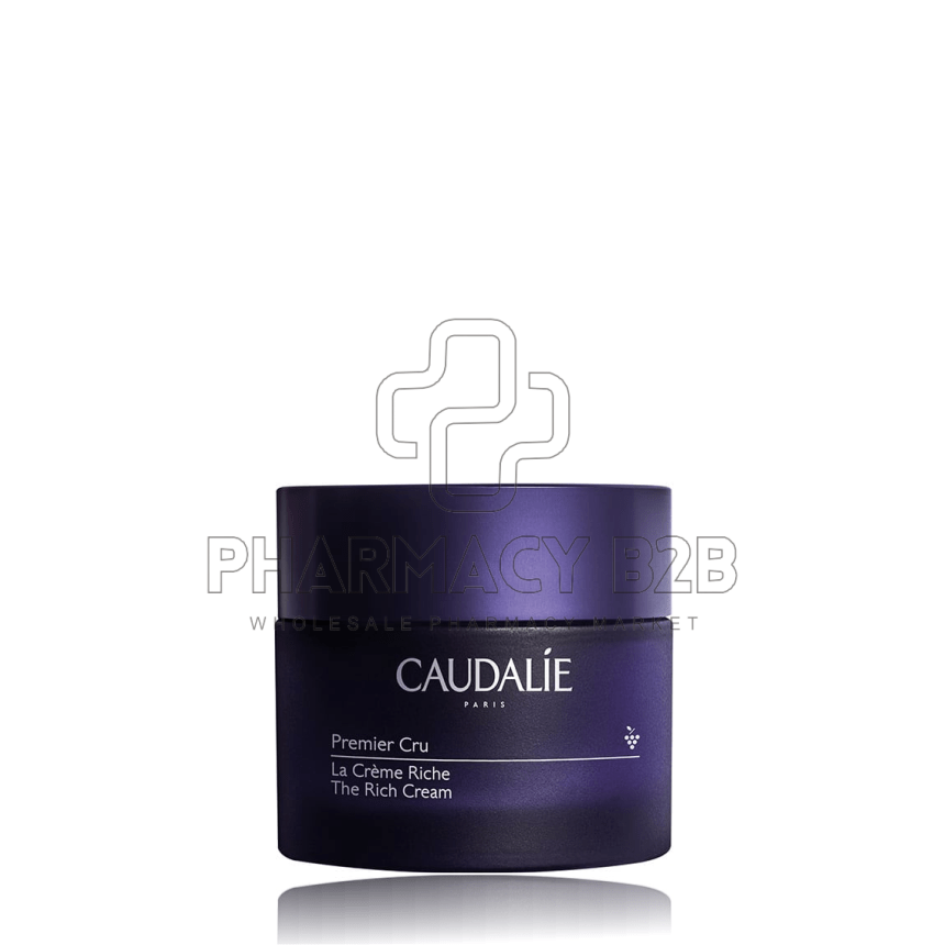 CAUDALIE Premier Cru The Rich Cream Ενυδατική Κρέμα Προσώπου 50ml