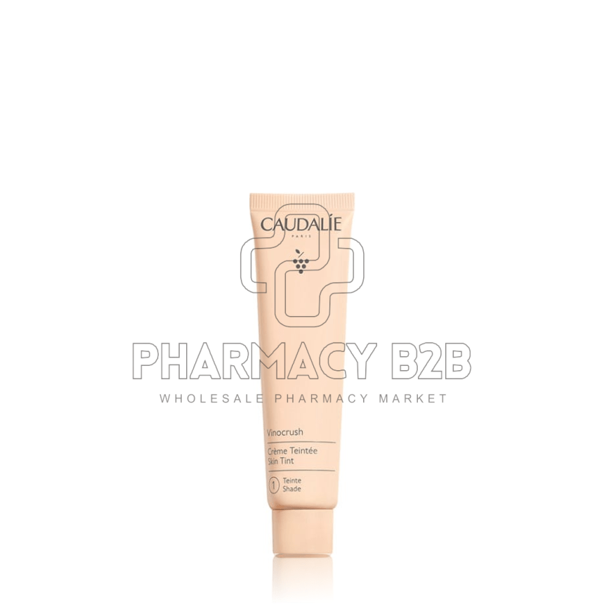 CAUDALIE Vinocrush Skin Tint Shade 1 Fair Ενυδατική Κρέμα Προσώπου με Χρώμα 30ml