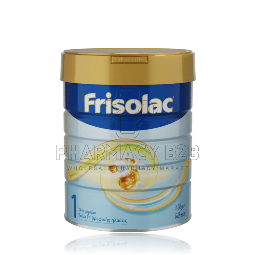 FRISOLAC 1 Γάλα για βρέφη μέχρι τον 6ο μήνα σε σκόνη 800gr