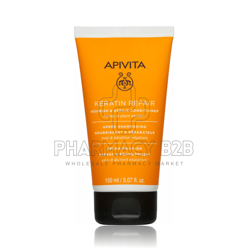 APIVITA Keratin Repair Nourish & Repair Conditioner Κρέμα Μαλλιών Θρέψης & Επανόρθωσης 150ml