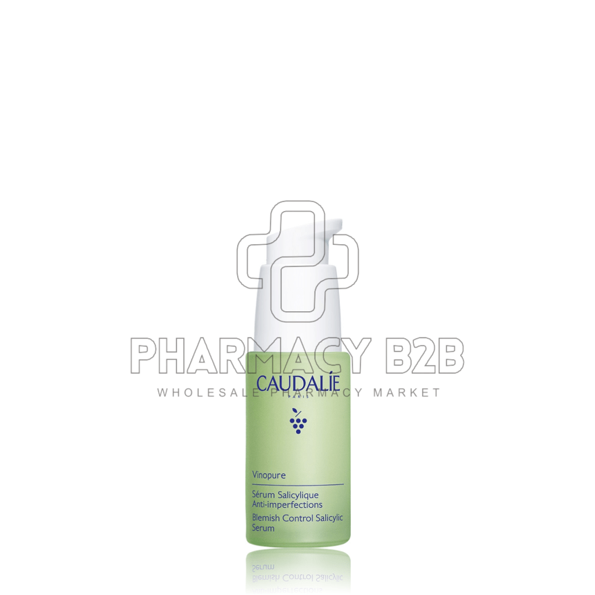 CAUDALIE Vinopure Blemish Control Salicylic Serum Ορός Προσώπου κατά των Ατελειών 30ml