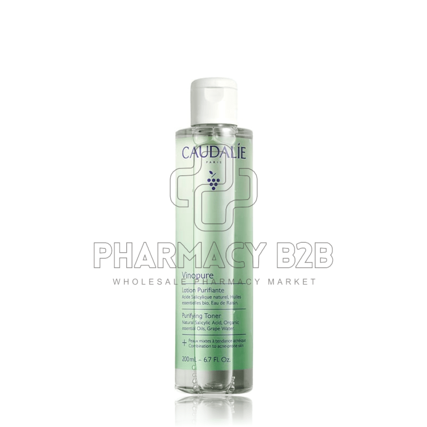 CAUDALIE Vinopure Purifying Toner Φροντίδα κατά των Ατελειών 200ml