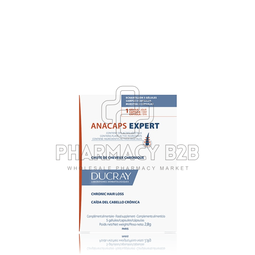 DUCRAY Anacaps Expert Συμπλήρωμα διατροφής για τη χρόνια τριχόπτωση x30 κάψουλες DUCRAY Anacaps Expert Συμπλήρωμα διατροφής για τη χρόνια τριχόπτωση x30 κάψουλες