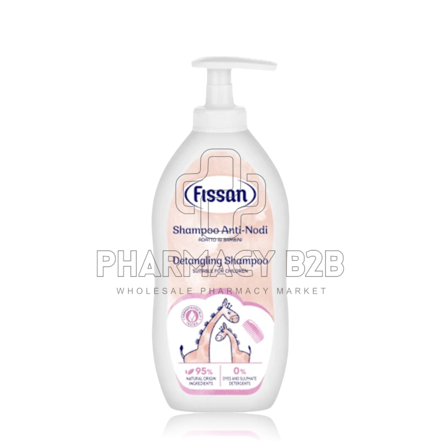 FISSAN Detangling Shampoo Παιδικό Σαμπουάν για Ξεμπέρδεμα για Απαλά & Ευκολοχτένιστα Μαλλιά 400ml