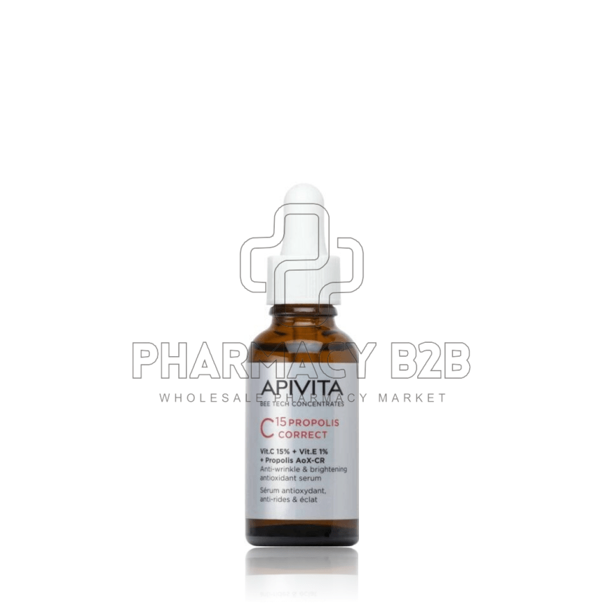 APIVITA C15 Propolis Correct Αντιρυτιδικός & Αντιοξειδωτικός Ορός Λάμψης 30ml APIVITA C15 Propolis Correct Αντιρυτιδικός & Αντιοξειδωτικός Ορός Λάμψης 30ml