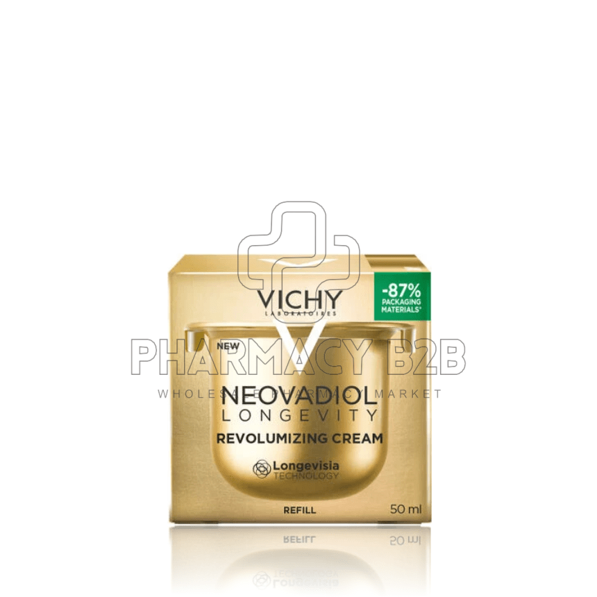 VICHY Neovadiol Longevity Κρέμα Αναδόμησης για Επαναφορά Όγκου Νεότητας 50ml ανταλλακτικό