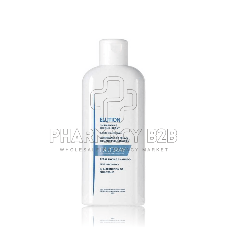 DUCRAY Elution Dermo-Protective Shampoo Δερμοπροστατευτικό Σαμπουάν Καθημερινής Χρήσης 400ml