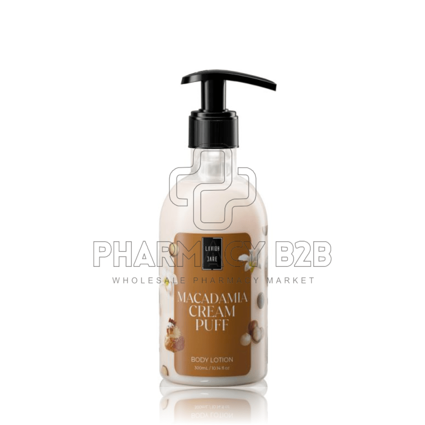 LAVISH CARE Body Lotion Macadamia Cream Puff 300ml