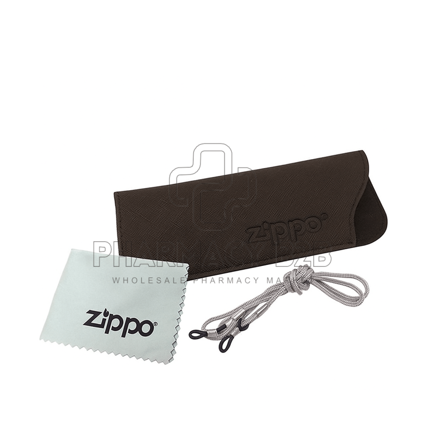 ZIPPO Θήκη Γυαλιών με μαντήλι καθαρισμού και κορδόνι