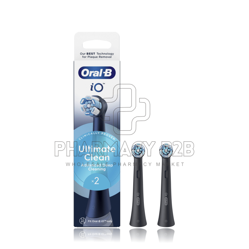 ORAL-B iO Ultimate Clean Ανταλλακτικές Κεφαλές Ηλεκτρικής Οδοντόβουρτσας x2τεμ