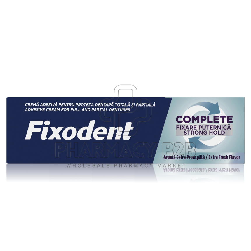 FIXODENT Complete Original Στερεωτική Κρέμα Τεχνητής Οδοντοστοιχίας 47g