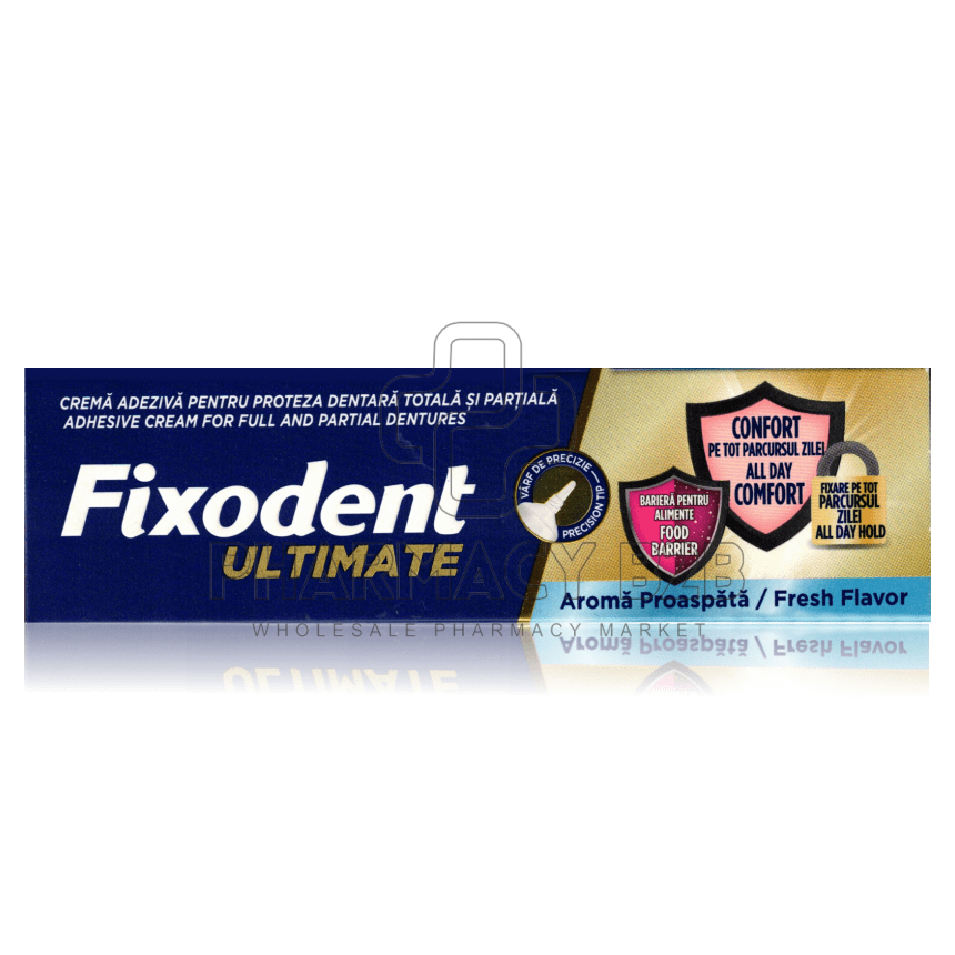 FIXODENT Professional Στερεωτική Κρέμα Τεχνητής Οδοντοστοιχίας για την Προστασία των Ούλων 40g