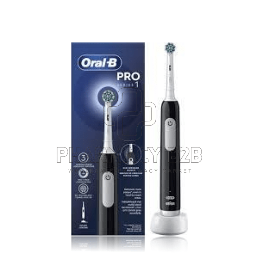 ORAL-B  Pro Series 1 Black Electric Toothbrush 1 Τεμάχιο