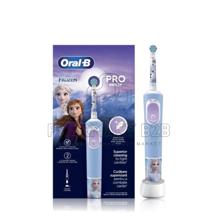 ORAL-B  Vitality Pro Kids Frozen Ηλεκτρική Οδοντόβουρτσα 3 Ετών+  1τμχ