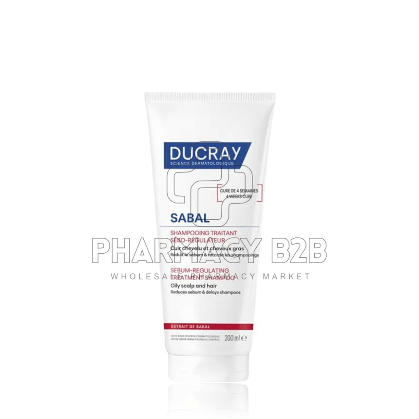DUCRAY Sabal Σαμπουάν Αγωγής για Λιπαρά Μαλλιά 200ml