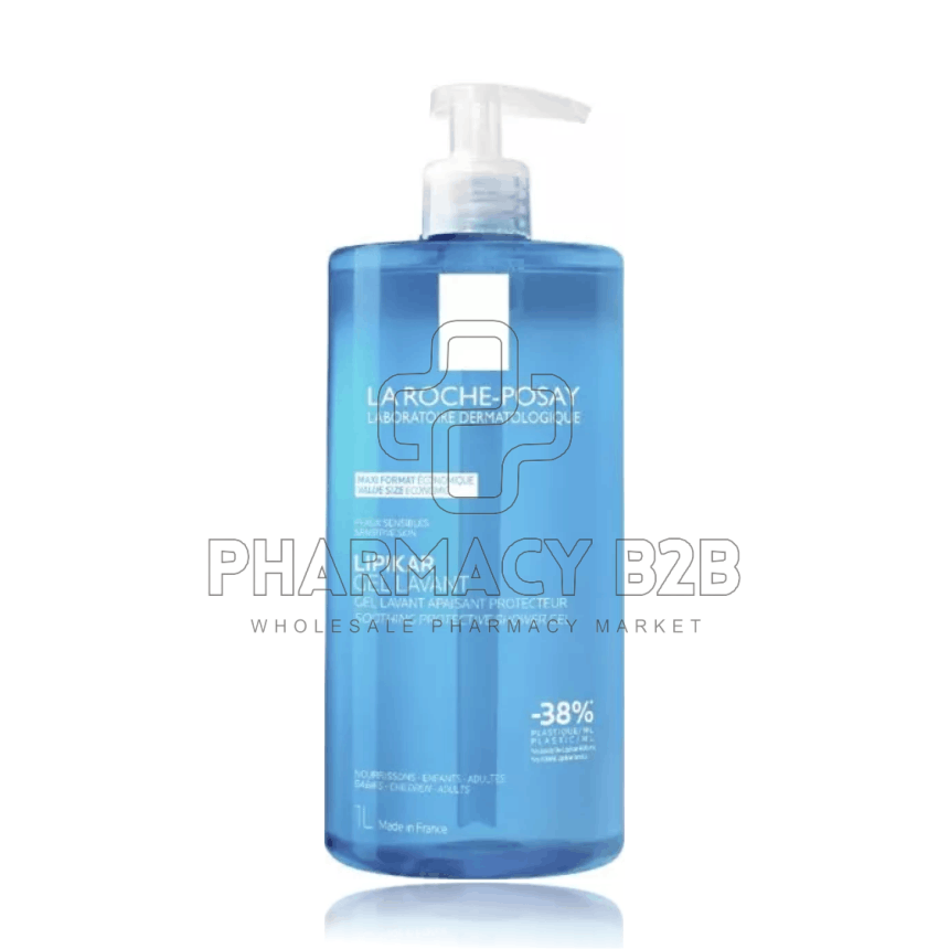 LA ROCHE-POSAY Lipikar Gel Lavant Καθαριστικό Τζελ για Ευαίσθητο Δέρμα 1000ml