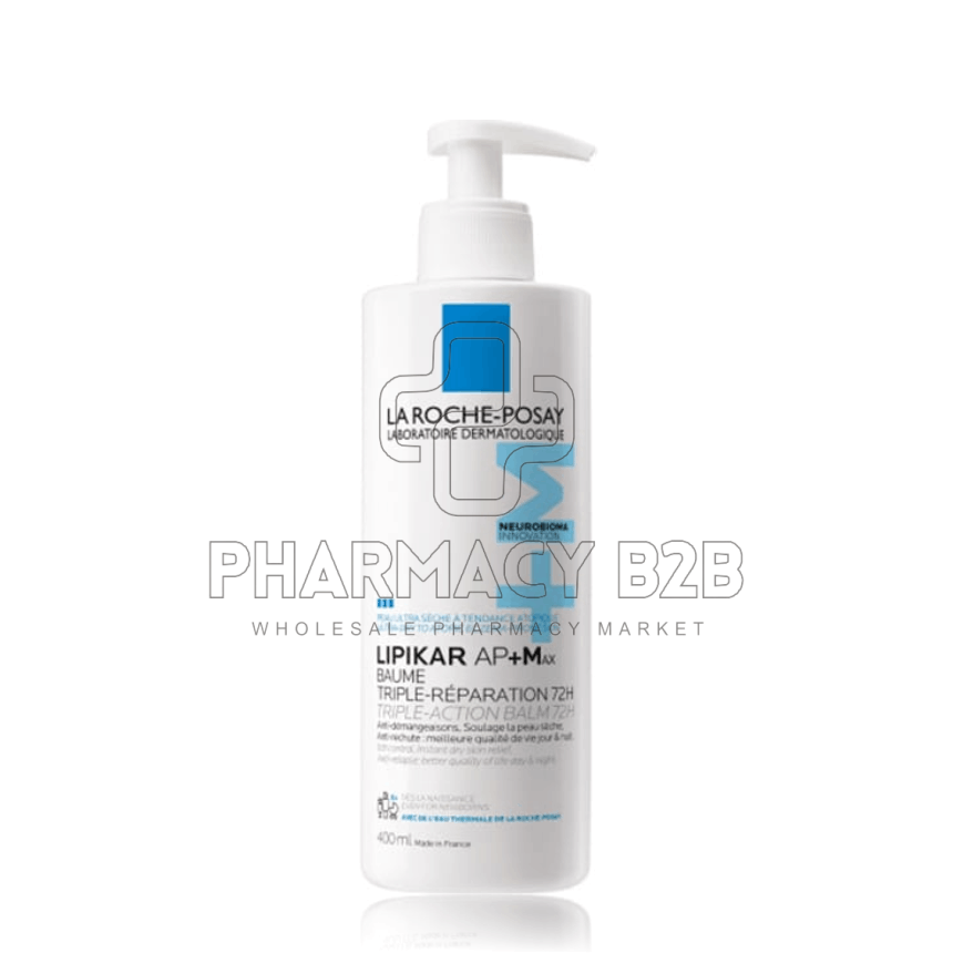 LA ROCHE-POSAY Lipikar Baume AP+MAX Ενυδατικό Balm Σώματος 400ml
