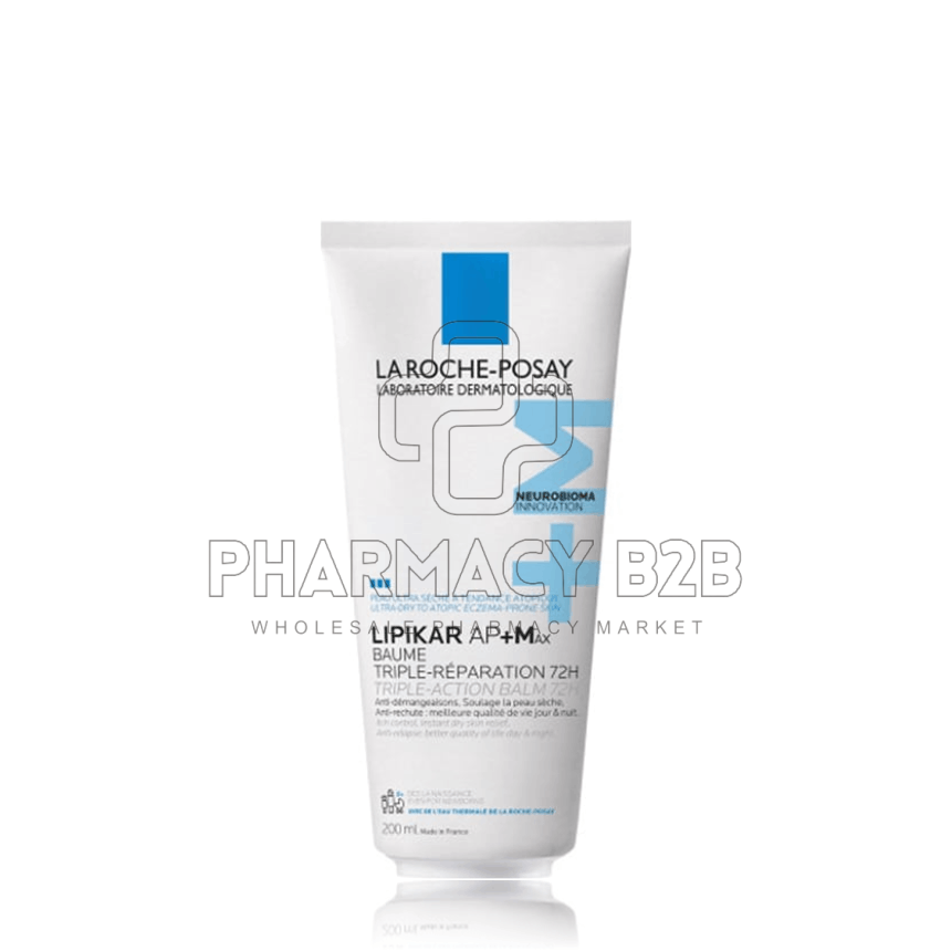 LA ROCHE-POSAY Lipikar Baume AP+MAX Ενυδατικό Balm Σώματος 200ml