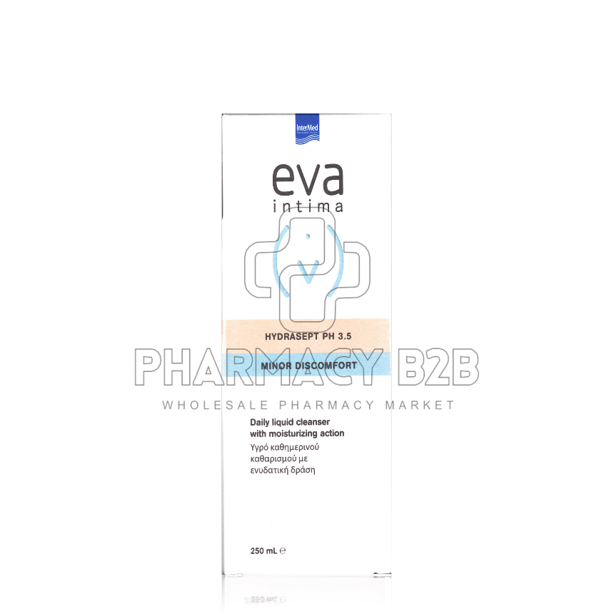 INTERMED EVA Intima Hydrasept Ενυδατικό Υγρό Καθημερινού Καθαρισμού της Ευαίσθητης Περιοχής με ενυδατική δράση 250ml
