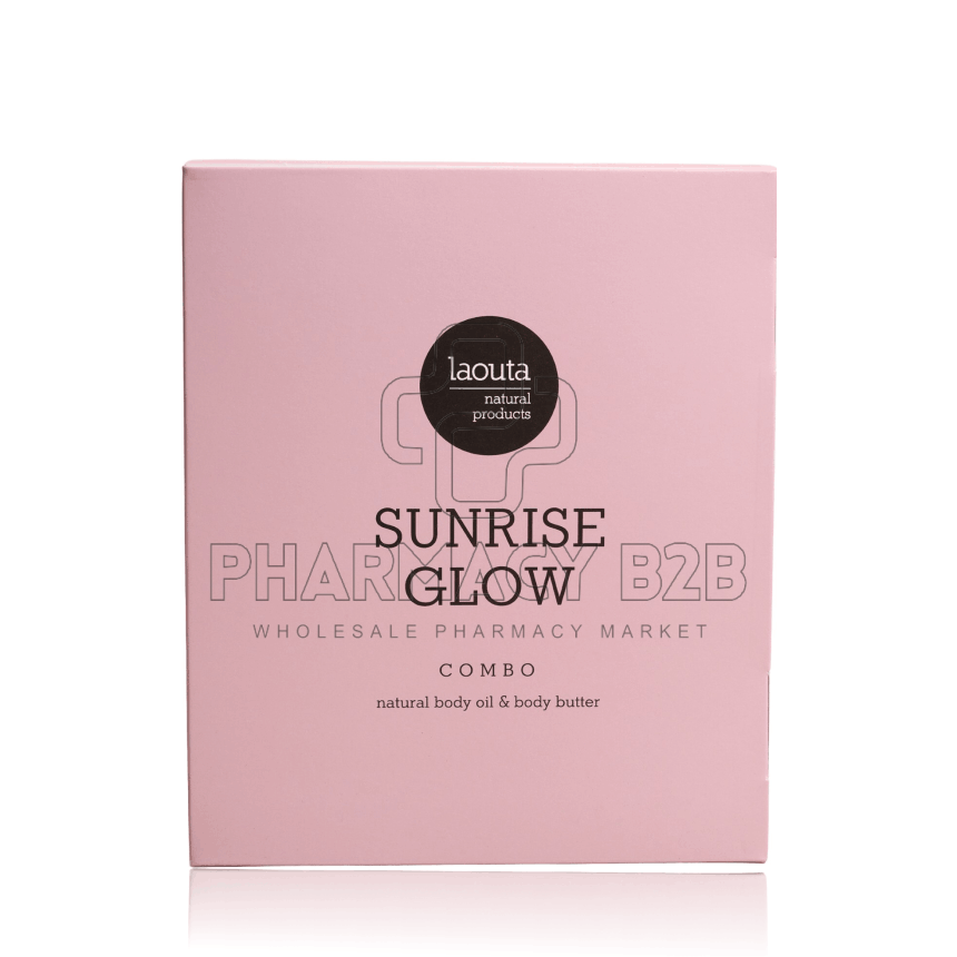 LAOUTA Sunrise Glow Combo Natural body oil 100ml & Body butter 200ml