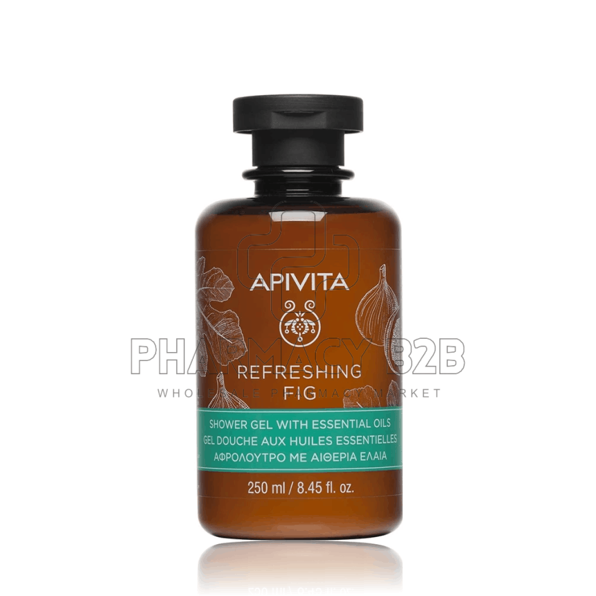 APIVITA Refreshing Fig Αφρόλουτρο με Αιθέρια Έλαια 250ml