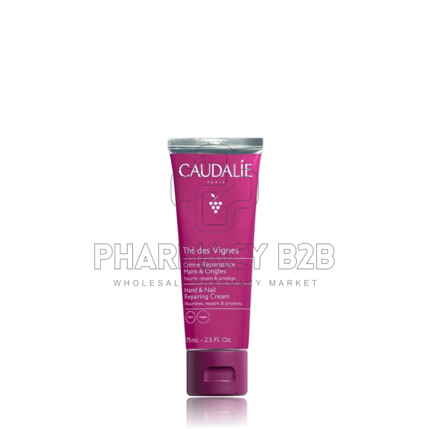 CAUDALIE The des Vignes Hand & Nail Repairing Cream Ενυδατική Κρέμα Χεριών & Νυχιών 75ml