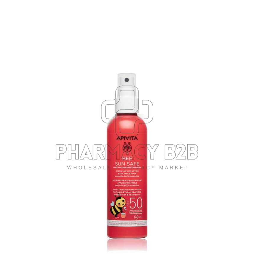 APIVITA Bee Sun Safe Hydra Sun Kids Lotion Ενυδατική Αντηλιακή Λοσιόν για Παιδιά SPF50 200ml
