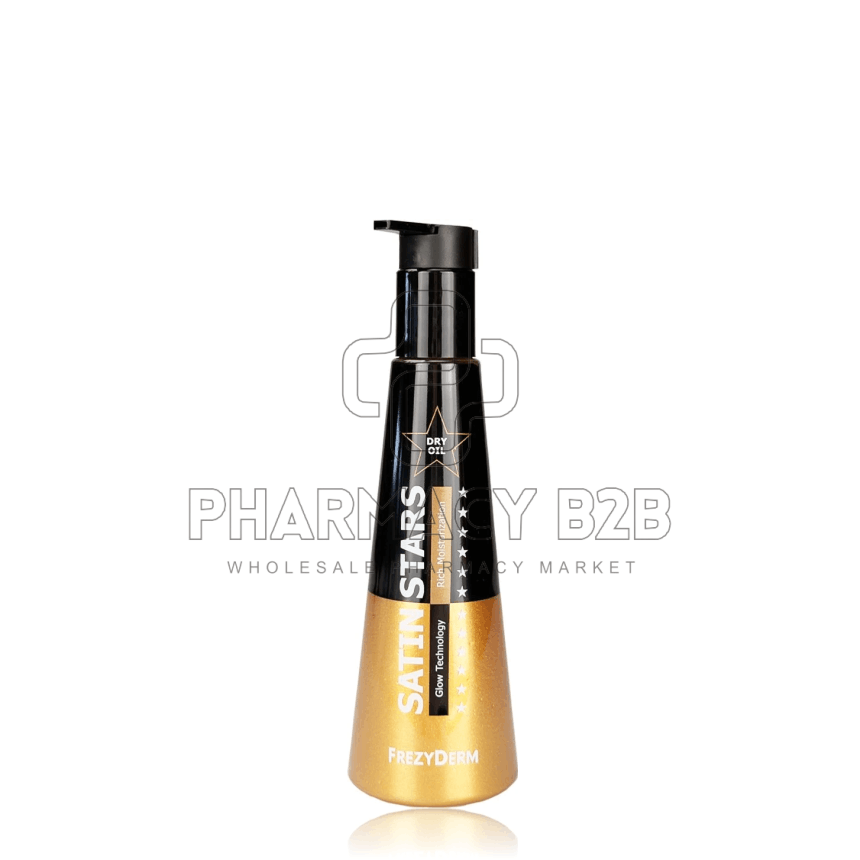 FREZYDERM Satin Stars Golden Bronze Sparkling Glow Dry Oil 250ml