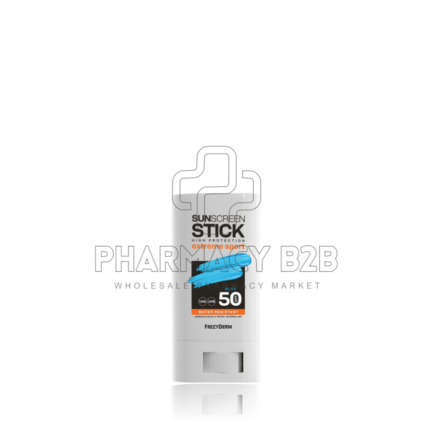 FREZYDERM Extreme Sport Αντηλιακό Stick Προσώπου Blue SPF50 20ml