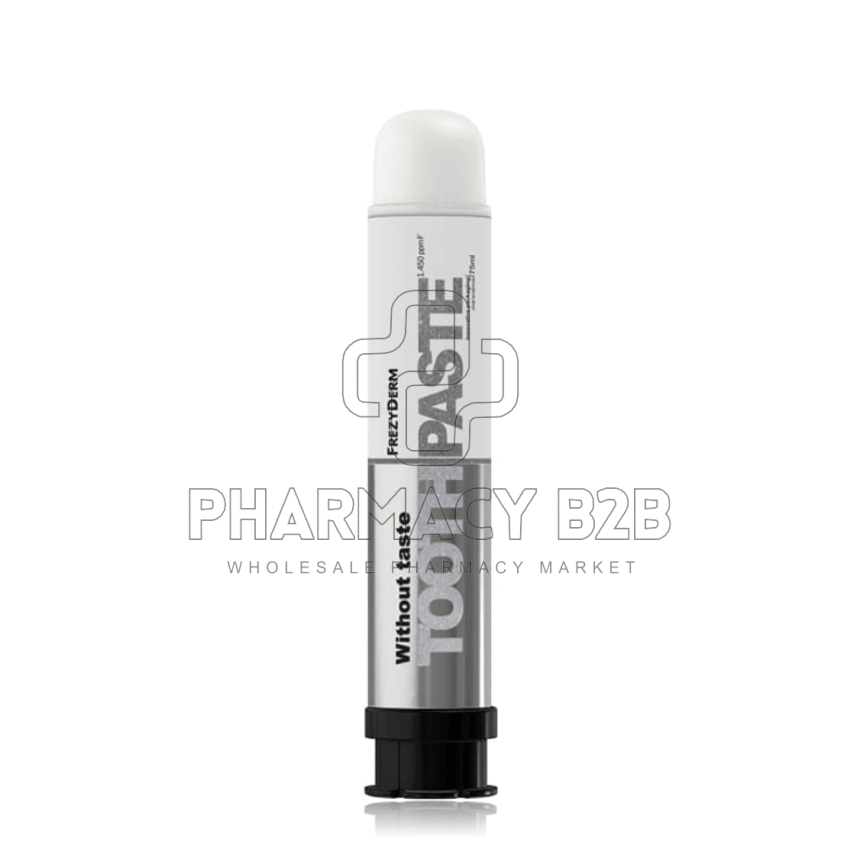 FREZYDERM Οδοντόκρεμα Without Taste Χωρίς Γεύση & Άρωμα 75ml