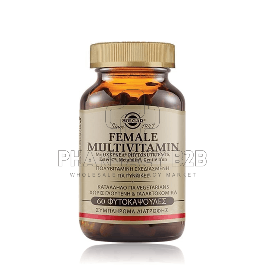 SOLGAR Female Multivitamin x60 φυτοκάψουλες