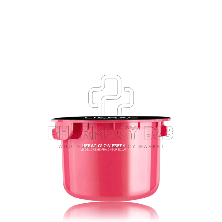LIERAC Glow Fresh The Radiance Plumping Gel-Cream Refill Ενυδατική Κρέμα-Τζελ για Κανονικές έως Μικτές Επιδερμίδες - Ανταλλακτικό 50ml