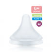 NUK Perfect Match Θηλές Σιλικόνης Flow Control 3m+ x2τεμ