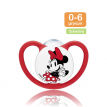 NUK Perfect Match Air Disney Πιπίλα Σιλικόνης με Θήκη 0-6m - Minnie
