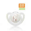 NUK First Choice Πιπίλα Σιλικόνης με Θήκη 0-6m - Πιγκουίνος