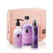 LAVISH CARE Purple Musk Body Care Bag Set Σετ περιποίησης σώματος με νεσεσέρ LAVISH CARE Purple Musk Body Care Bag Set Σετ περιποίησης σώματος με νεσεσέρ