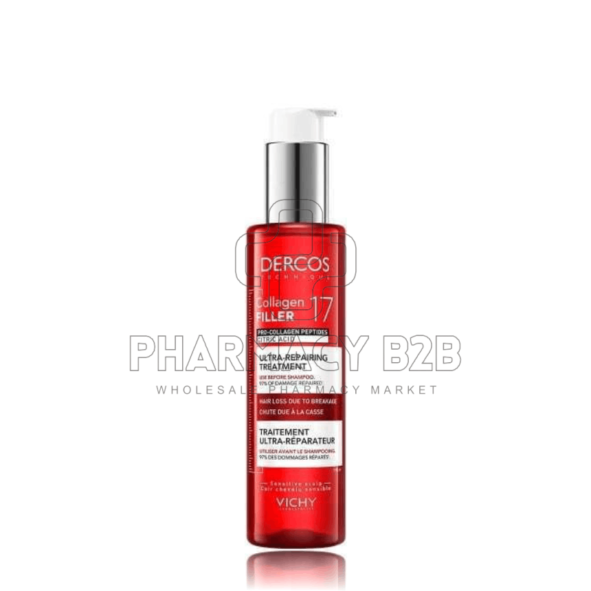 VICHY Dercos Collagen Filler 17 Pre Shampoo 150ml VICHY Dercos Collagen Filler 17 Pre Shampoo 150ml