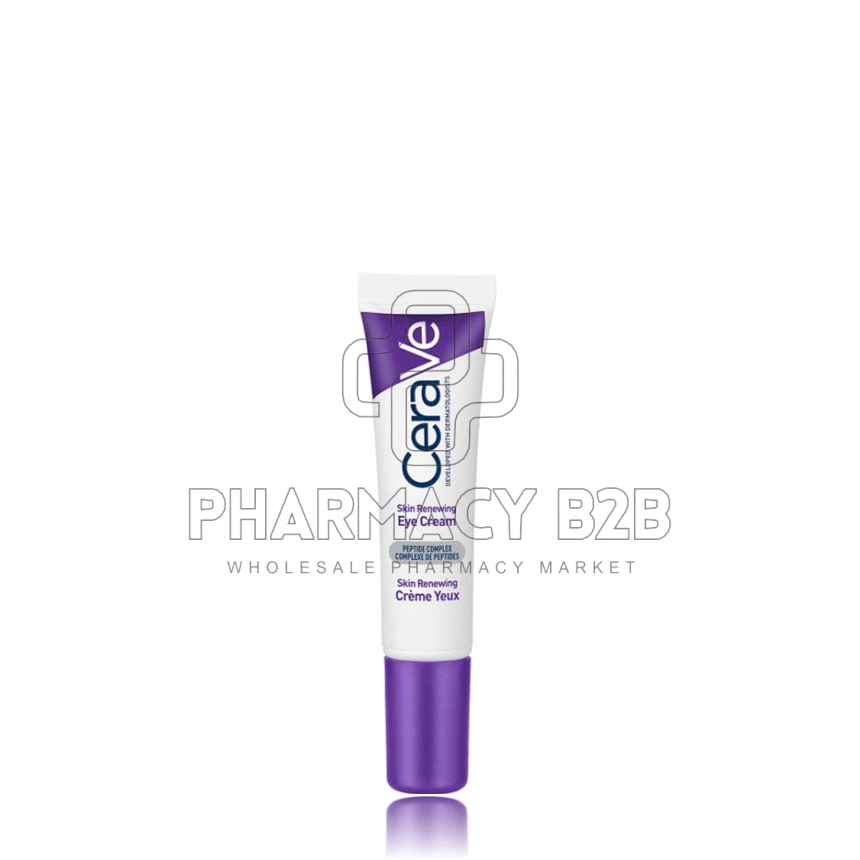 CERAVE Skin Renewing Eye Cream Κρέμα Ματιών με Σύμπλοκο Πεπτιδίων και 3 Απαραίτητα Ceramides 15ml