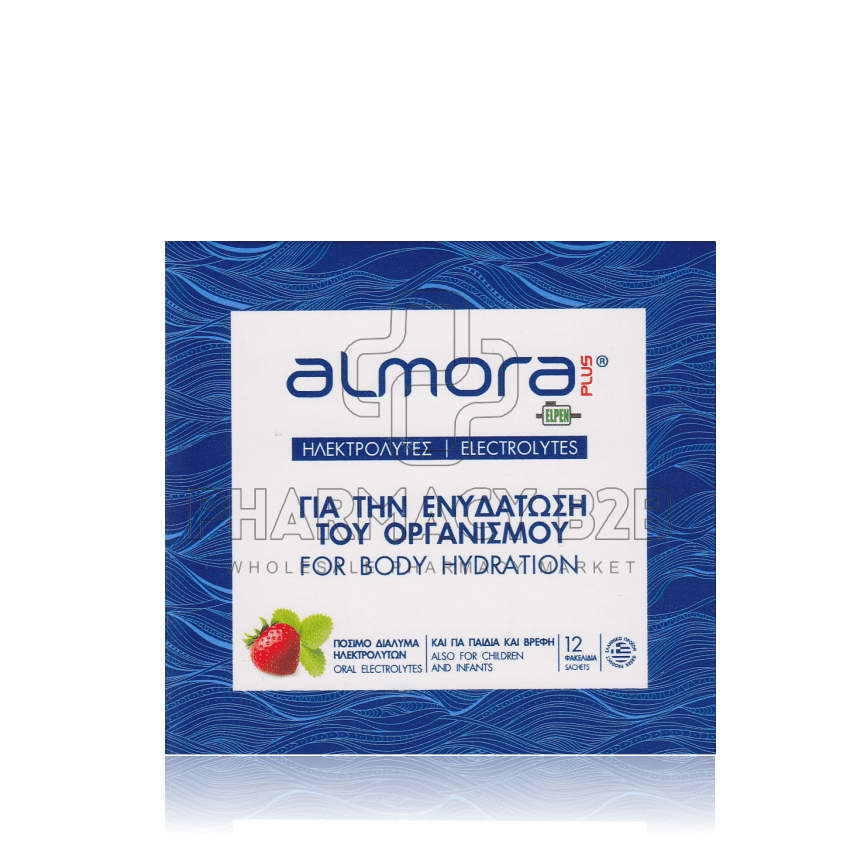 Almora Plus Πόσιμο Διάλυμα Ηλεκτρολυτών φακελάκια x12