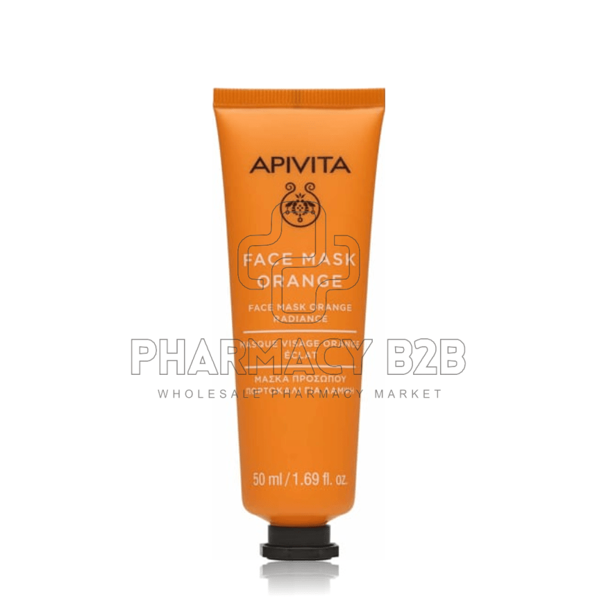 APIVITA Face Mask Μάσκα Λάμψης με Πορτοκάλι 50ml