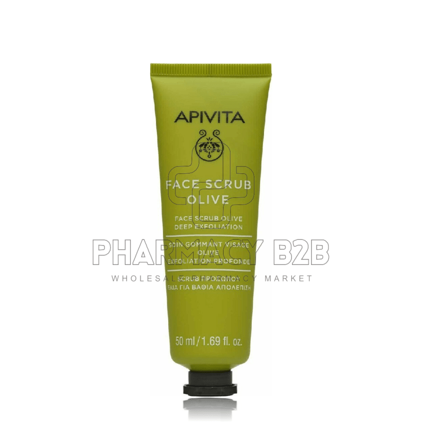 APIVITA Face Scrub Scrub Βαθιάς Απολέπισης με Ελιά 50ml