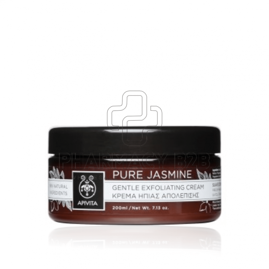 APIVITA Pure Jasmine Κρέμα Ήπιας Απολέπισης με Γιασεμί 200ml
