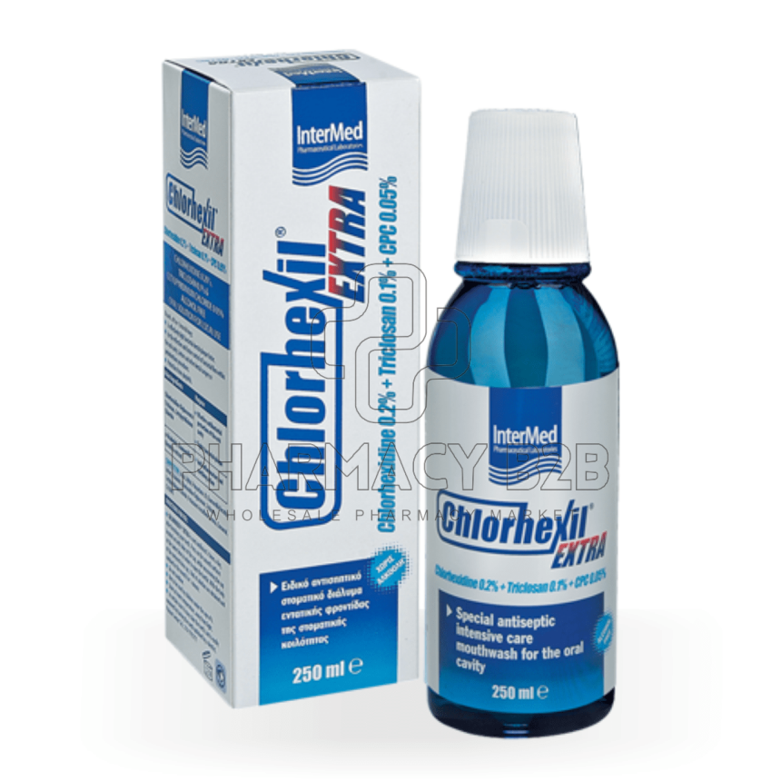 INTERMED Chlorhexil Extra Στοματικό Διάλυμα 250ml