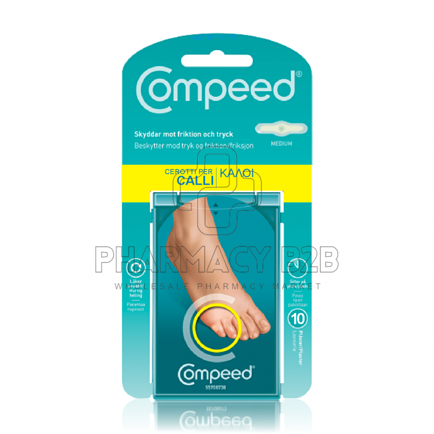 COMPEED ΚΑΛΟΙ - Μεσαία Επιθέματα 10τμχ