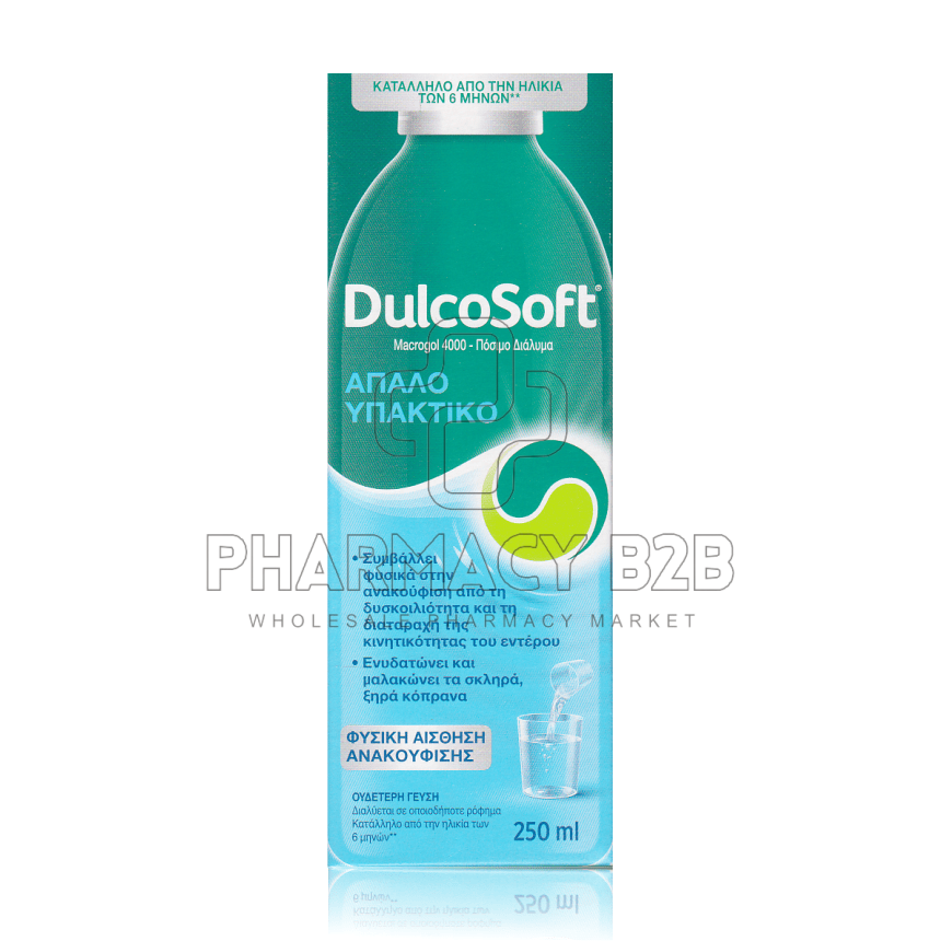 Dulcosoft Πόσιμο Διάλυμα για Ανακούφιση από τη Δυσκοιλιότητα 250ml
