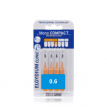 ELGYDIUM MONOCOMPACT 0,6 ORANGE μεσοδόντια βουρτσάκια 4τμχ
